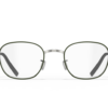 BLACKFIN MOJAVE SHINY SILVER/ARMY DARK GREEN RIMS