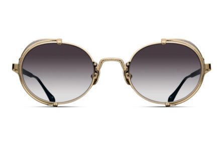 MATSUDA 10610H Brushed Gold Lens Grey Gradient