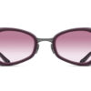 MATSUDA 10616H Bordeaux - Ruthenium Lens Pink Gradient