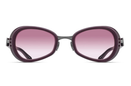 MATSUDA 10616H Bordeaux – Ruthenium Lens Pink Gradient