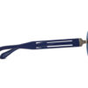 MATSUDA 10616H Matte Navy - Antique Silver Lens Blue Gradient - Imagen 2