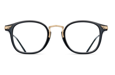 MATSUDA 2808H Black – Brushed Gold