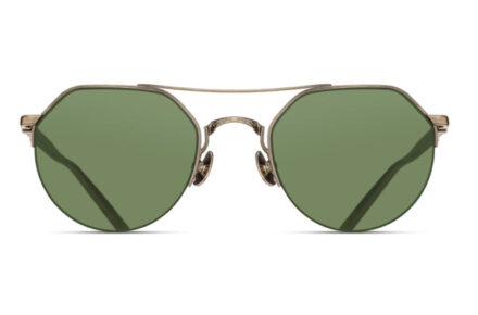 MATSUDA M3141 Antique Gold Lens Sage Green