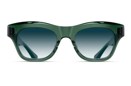 MATSUDA M1027 Bottle Green Lens Blue Gradient