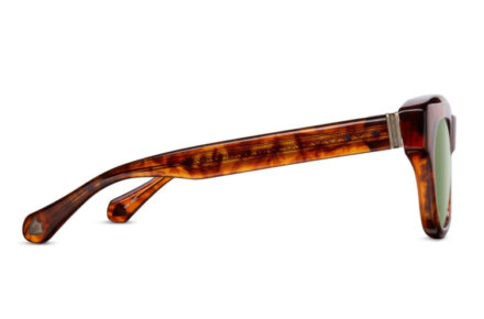 MATSUDA M1027 Walnut – Amber Lens Sage Green