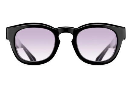 MATSUDA M1029 Black – Gold Lens Café Violet Gradient