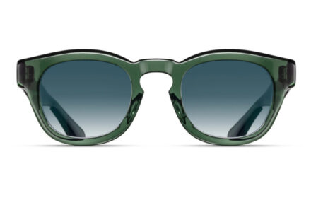 MATSUDA M1029  Bottle Green Lens Blue Gradient