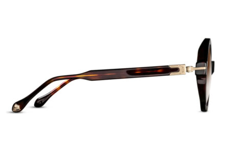 MATSUDA M2059 Dark Tortoise – Brushed Gold Lens Brown Gradient