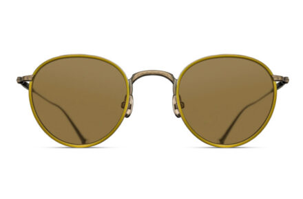 MATSUDA M3085-I Antique Gold – Yellow Lens Brown