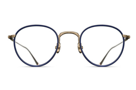 MATSUDA M3085-I Brushed Gold – Navy