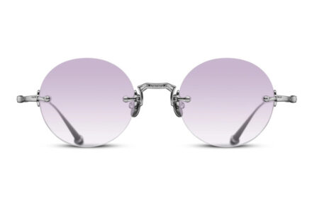 VUARNET M3105-D Palladium White Lens Round Café Violet Gradient