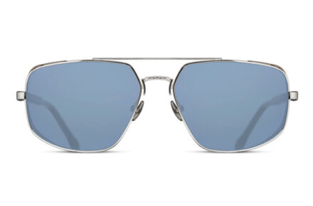 MATSUDA M3111  Palladium White Lens Cobalt Blue