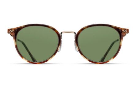 MATSUDA M3114 Antique Gold – Brown Lens Sage Green