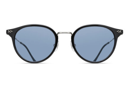 MATSUDA M3114 Palladium White – Black Lens Cobalt Blue