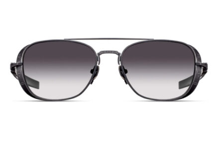 MATSUDA M3115 Matte Black – Black Lens Grey Gradient