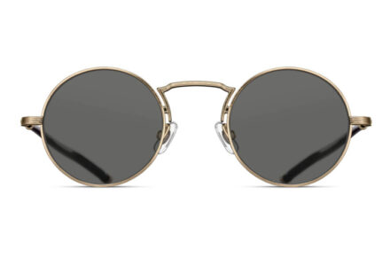 MATSUDA M3119 Brushed Gold Lens Grey