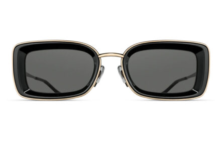 MATSUDA M3124 Brushed Gold – Black Lens Grey