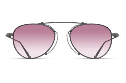 MATSUDA M3130 Matte Black Lens Pink Gradient