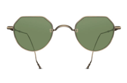 MATSUDA M3132 Antique Gold Lens Sage Green