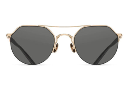 MATSUDA M3141 Brushed Gold Lens Grey