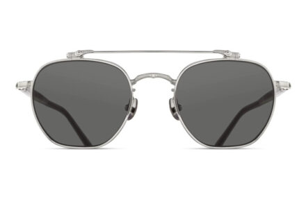 MATSUDA M3148 Palladium White Lens Grey