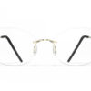 BLACKFIN  AERO LOOP B2-P2 SHINY LIGHT GOLD 1806