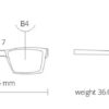 BLACKFIN  LUNA SHINY SILVER/BLACKFIN BLACK 1560 - Imagen 3