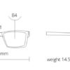 BLACKFIN  SONOMA LIGHT GOLD/NUT DARK BROWN RIMS 1663 - Imagen 3