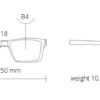 BLACKFIN VENTURA LIGHT GOLD/BLACKFIN BLACK 1040 - Imagen 3