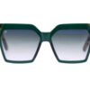 Kyme Eyewear Clio Green/Tortoise