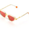 Kyme Eyewear Kyme Harmony White/Orange - Imagen 2